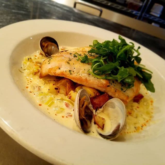 pan seared wild ling cod