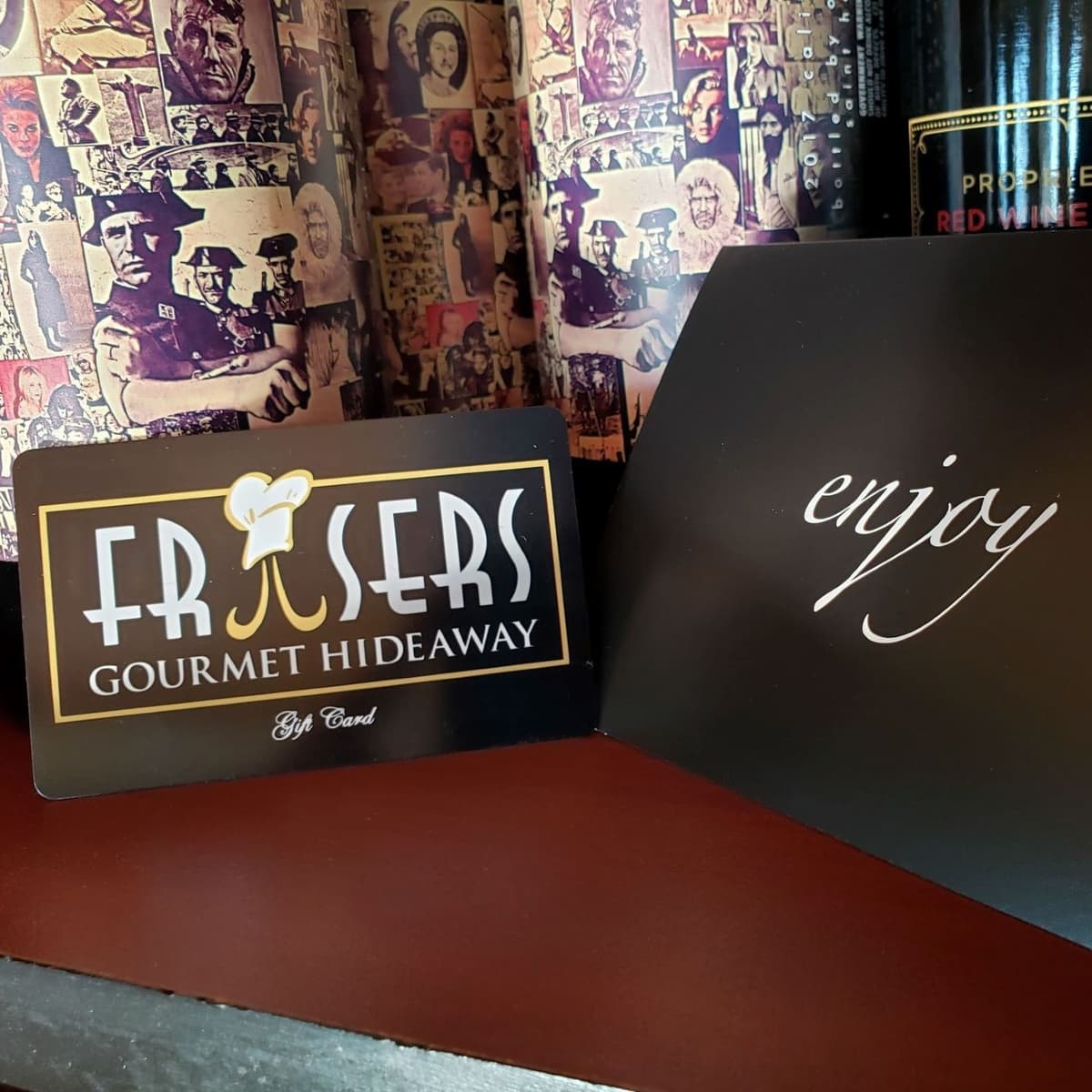 frasers gift card closeup